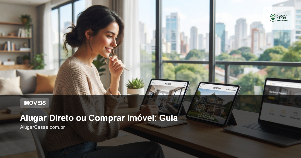 Alugar Direto ou Comprar Imóvel: Guia