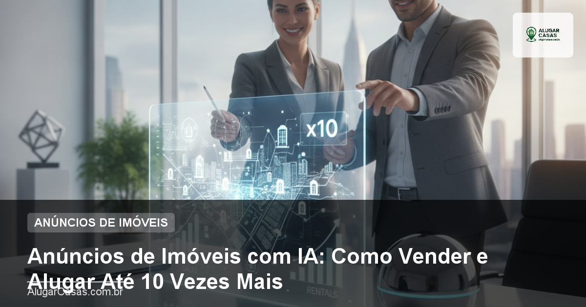 Anúncios de Imóveis com IA: Como Vender e Alugar Até 10 Vezes Mais