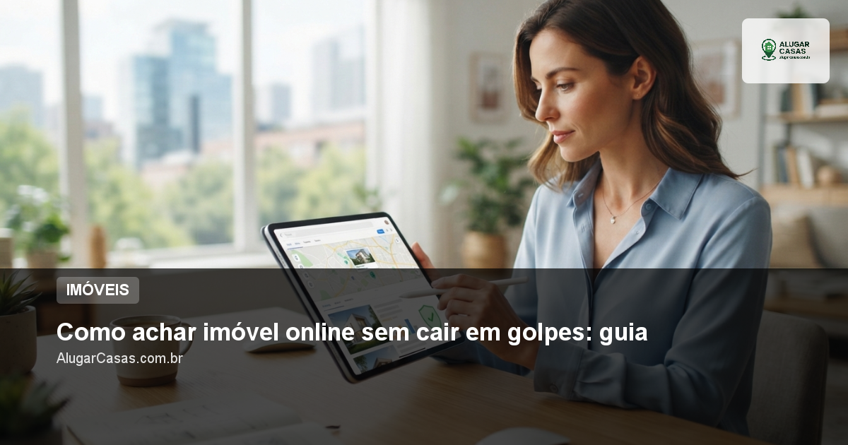 Como achar imóvel online sem cair em golpes: guia