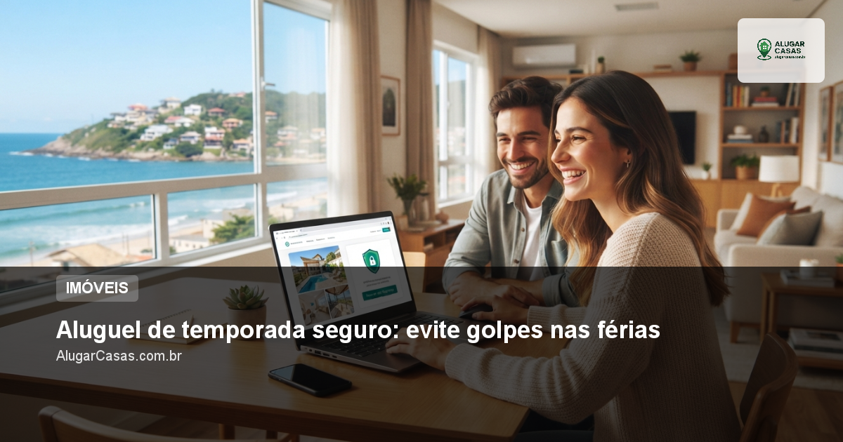 Aluguel de temporada seguro: evite golpes nas férias