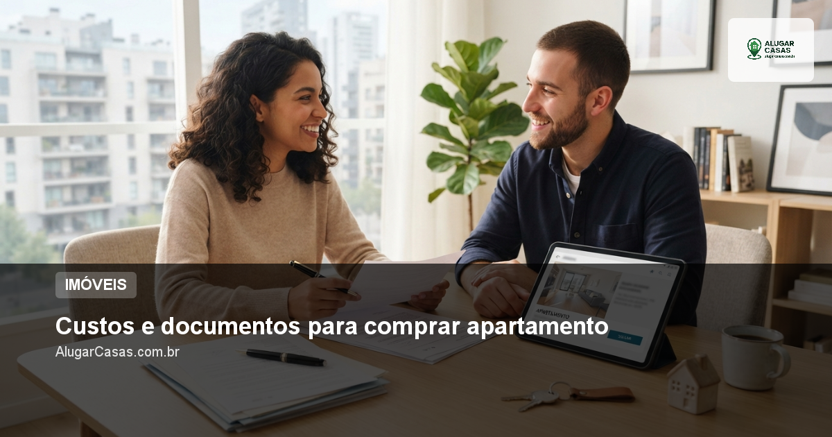 Custos e documentos para comprar apartamento