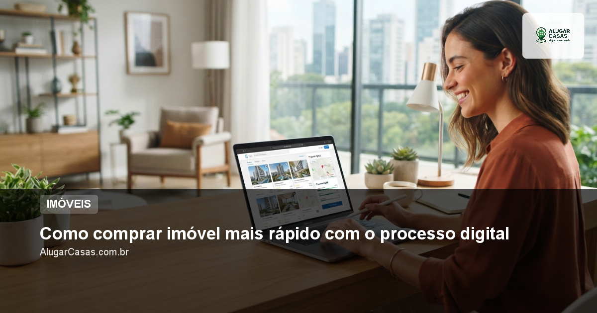 Como comprar imóvel mais rápido com o processo digital