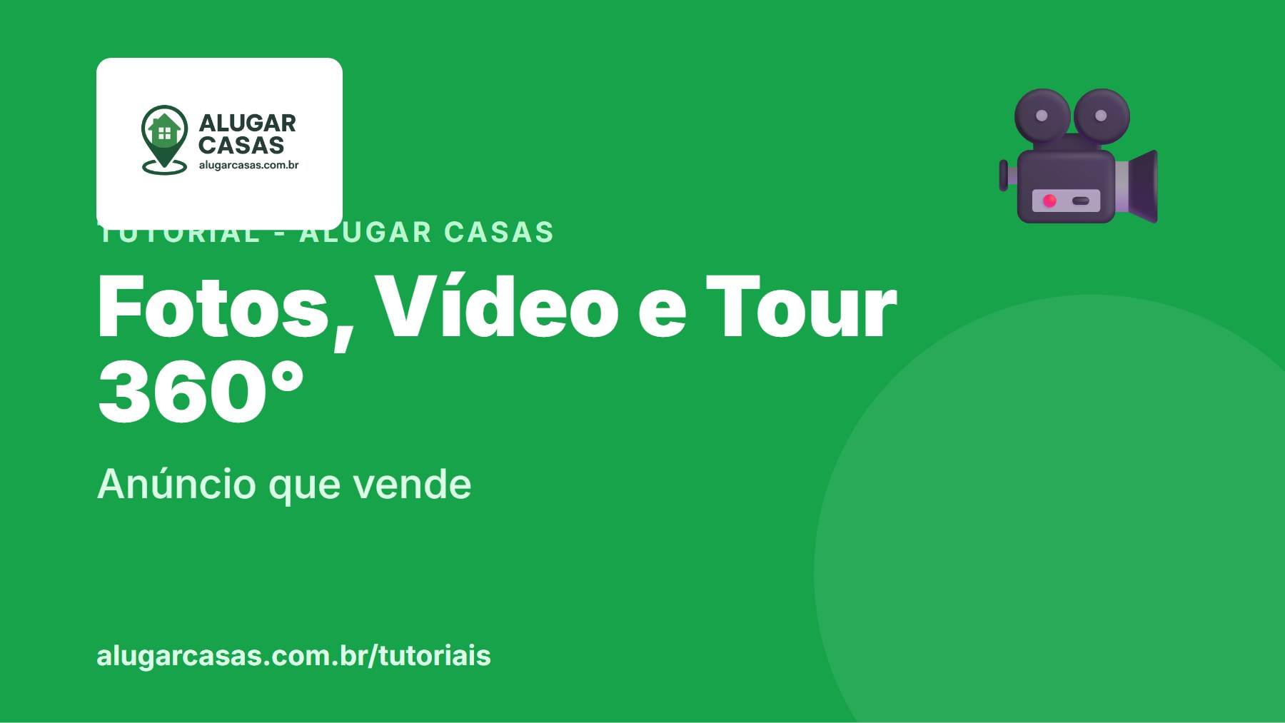 Anúncio campeão: fotos, vídeo e tour 360 que vendem mais