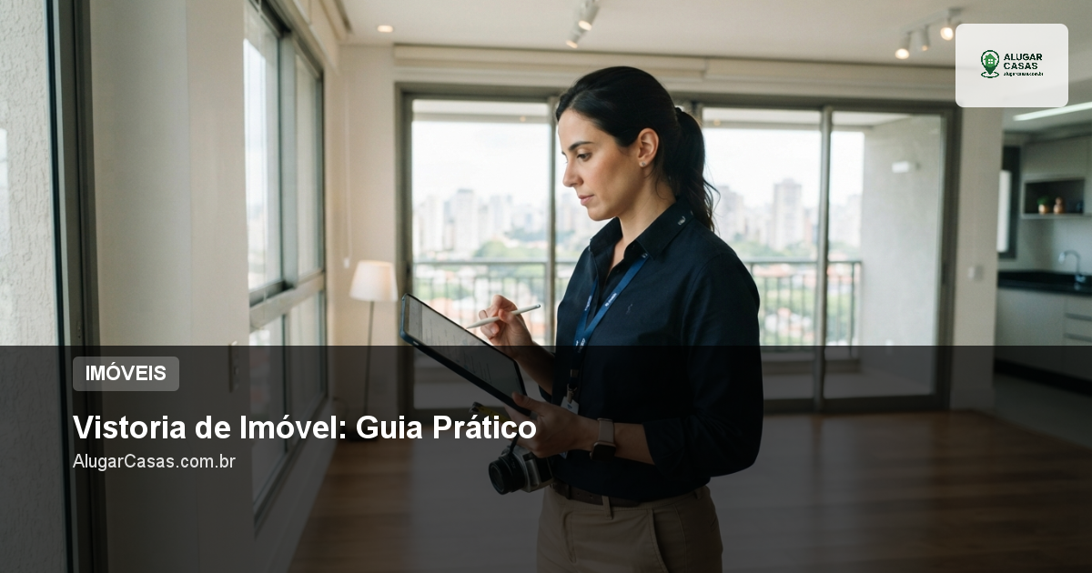 Vistoria de Imóvel: Guia Prático