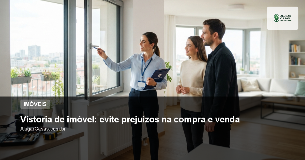 Vistoria de imóvel: evite prejuízos na compra e venda